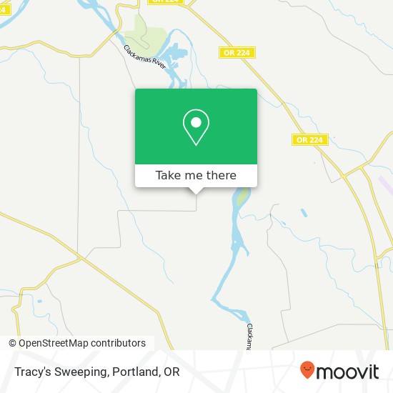 Mapa de Tracy's Sweeping