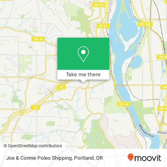 Mapa de Joe & Connie Poleo Shipping