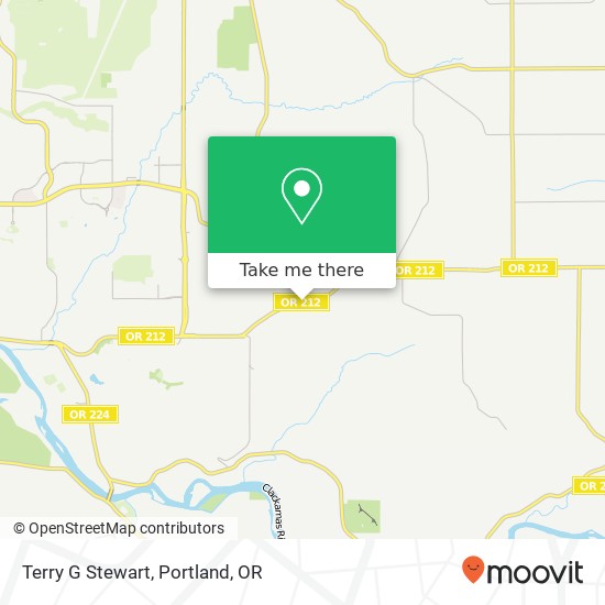 Terry G Stewart map