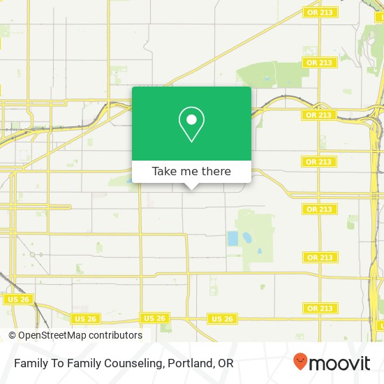 Mapa de Family To Family Counseling