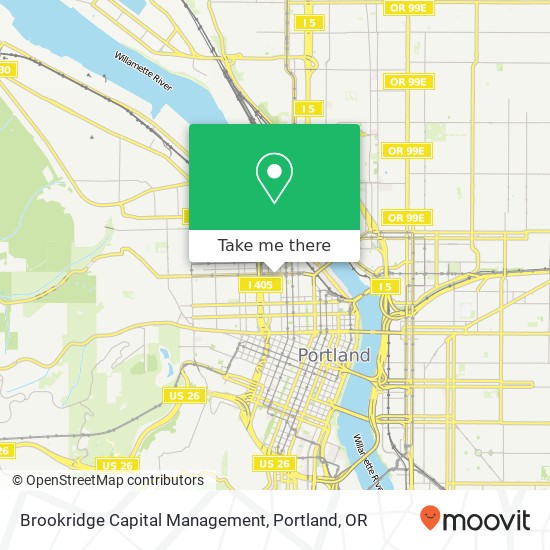 Mapa de Brookridge Capital Management