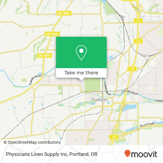 Physicians Linen Supply Inc map