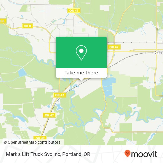 Mapa de Mark's Lift Truck Svc Inc