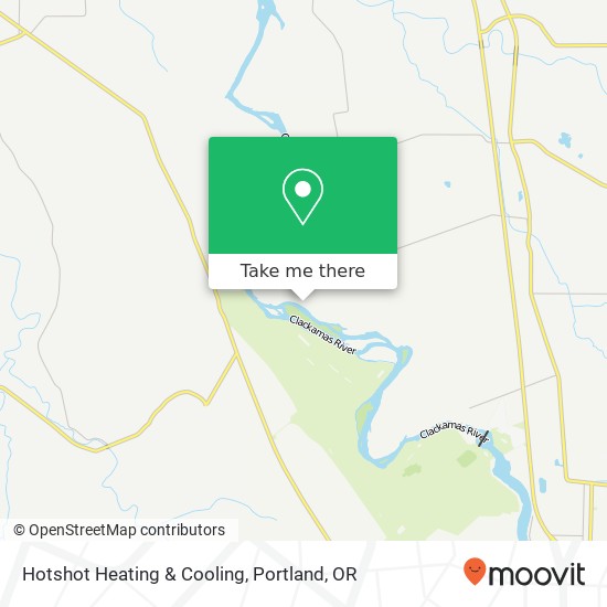 Mapa de Hotshot Heating & Cooling