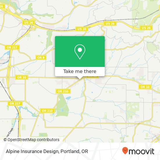 Alpine Insurance Design map