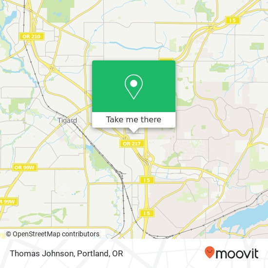 Mapa de Thomas Johnson