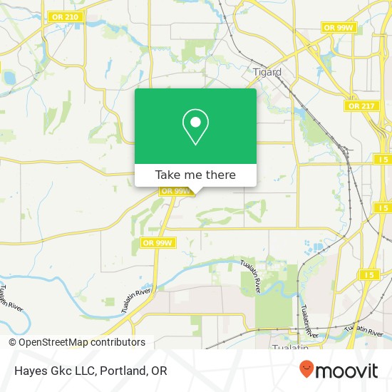 Hayes Gkc LLC map