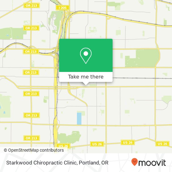 Starkwood Chiropractic Clinic map