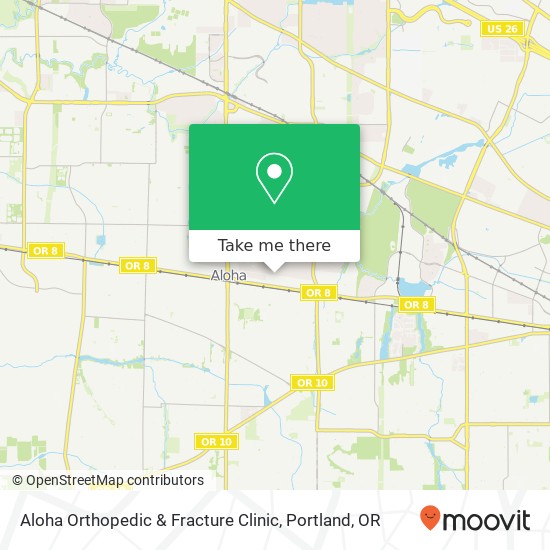 Aloha Orthopedic & Fracture Clinic map