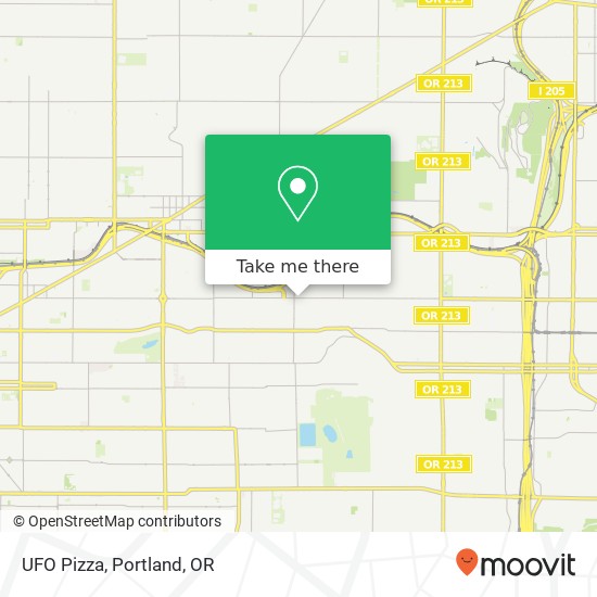 Mapa de UFO Pizza