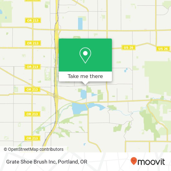 Mapa de Grate Shoe Brush Inc