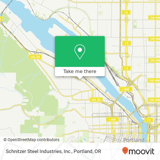 Schnitzer Steel Industries, Inc. map