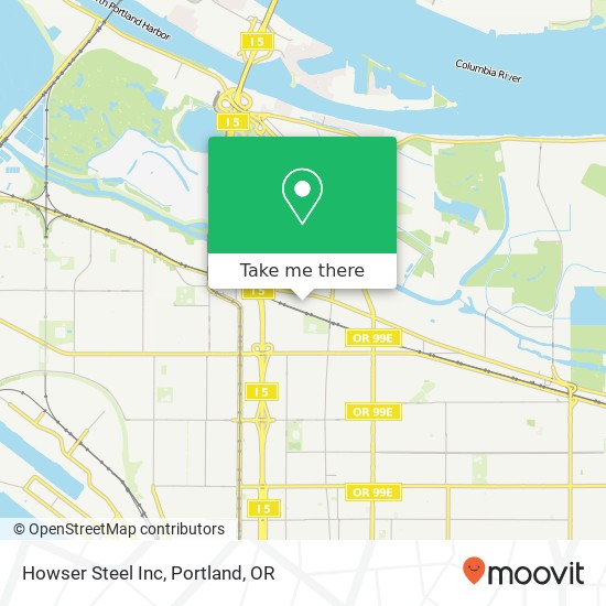 Howser Steel Inc map