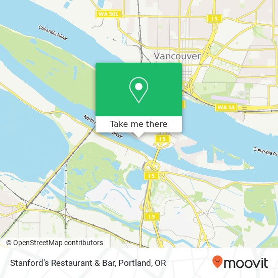 Stanford's Restaurant & Bar map