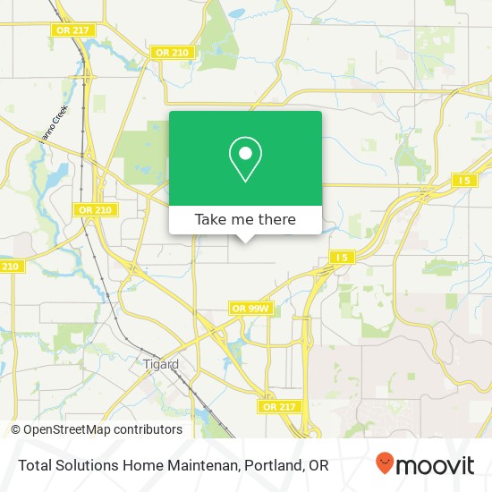 Mapa de Total Solutions Home Maintenan