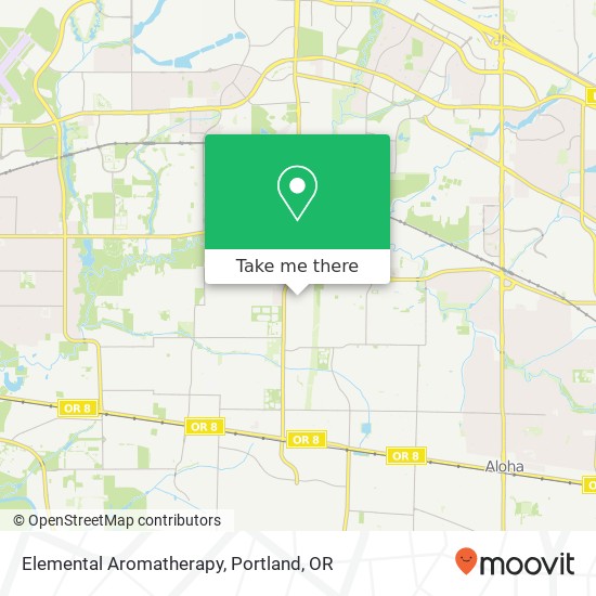 Elemental Aromatherapy map