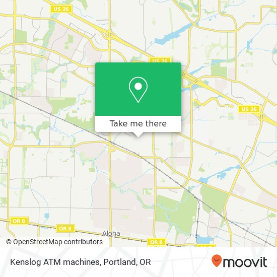 Kenslog ATM machines map