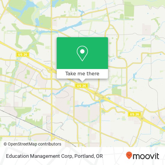 Mapa de Education Management Corp