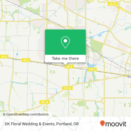 Mapa de DK Floral Wedding & Events