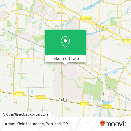 Adam Klein Insurance map