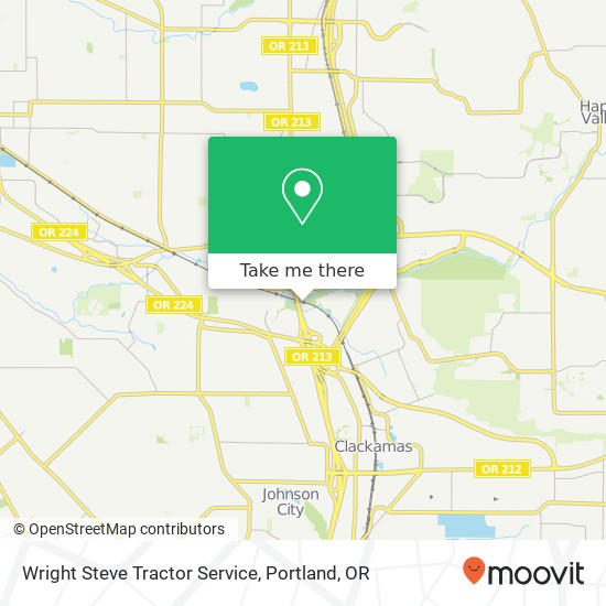 Mapa de Wright Steve Tractor Service