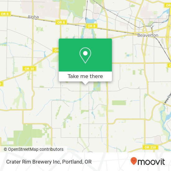 Mapa de Crater Rim Brewery Inc
