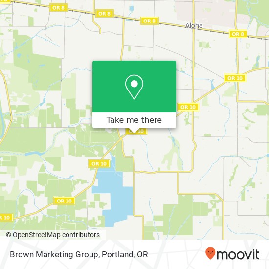 Brown Marketing Group map