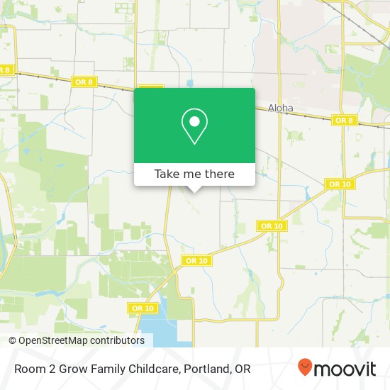 Mapa de Room 2 Grow Family Childcare