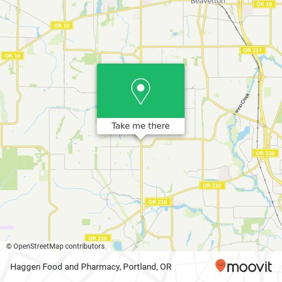 Mapa de Haggen Food and Pharmacy