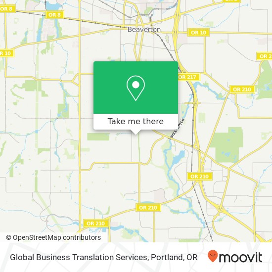 Mapa de Global Business Translation Services
