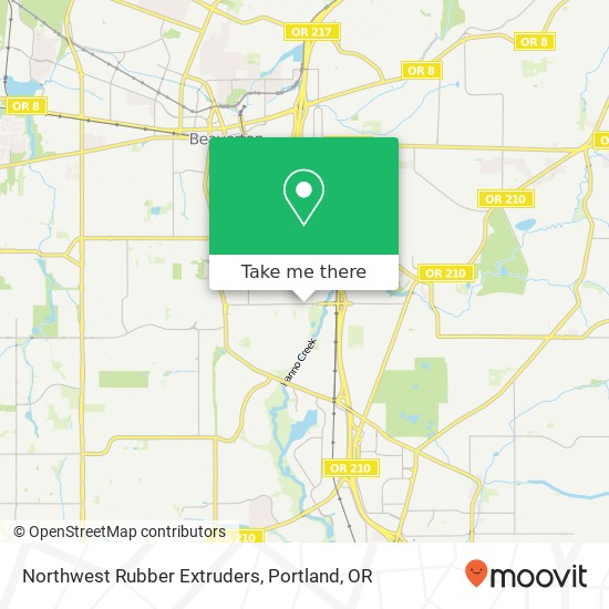 Mapa de Northwest Rubber Extruders