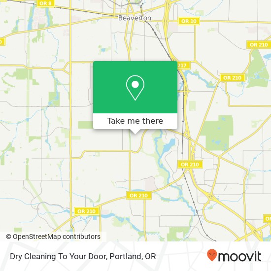 Dry Cleaning To Your Door map