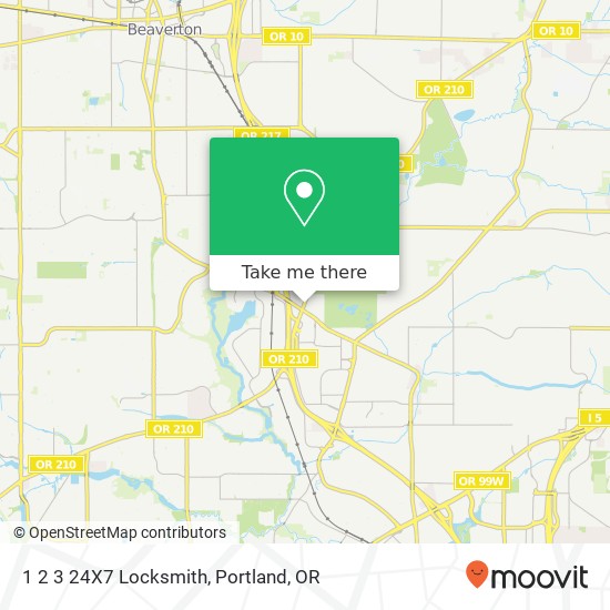 1 2 3 24X7 Locksmith map