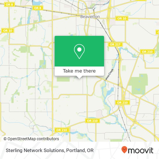 Mapa de Sterling Network Solutions