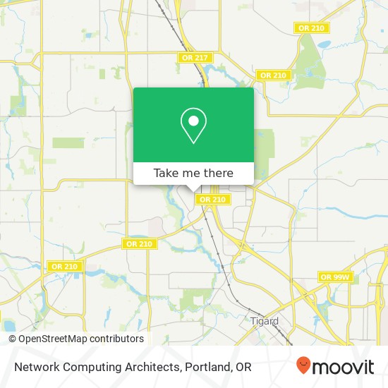 Network Computing Architects map