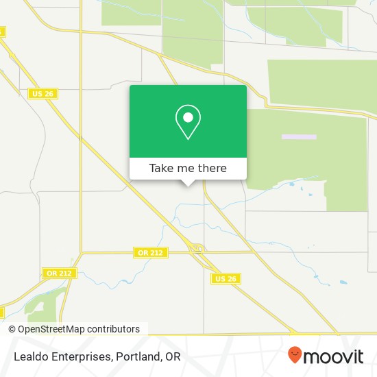 Mapa de Lealdo Enterprises