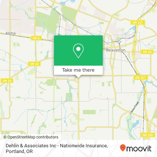 Dehlin & Associates Inc - Nationwide Insurance map