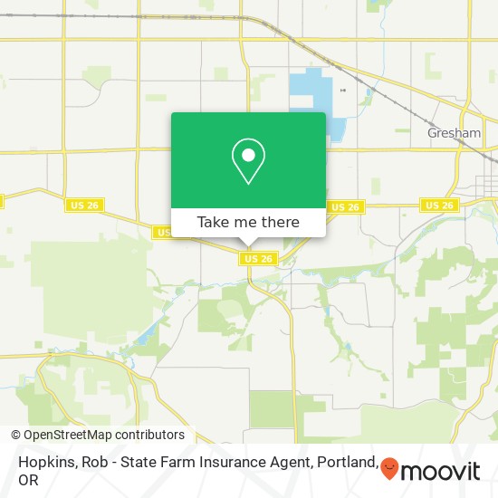 Hopkins, Rob - State Farm Insurance Agent map