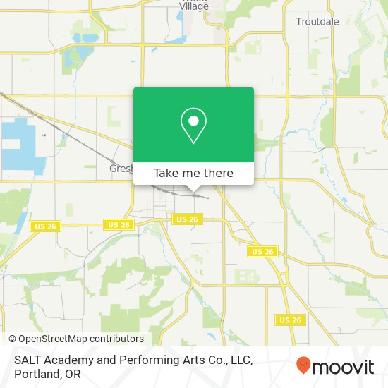 SALT Academy and Performing Arts Co., LLC map