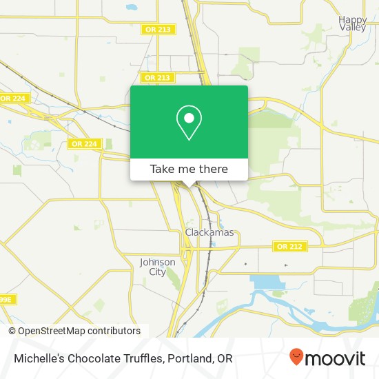 Michelle's Chocolate Truffles map