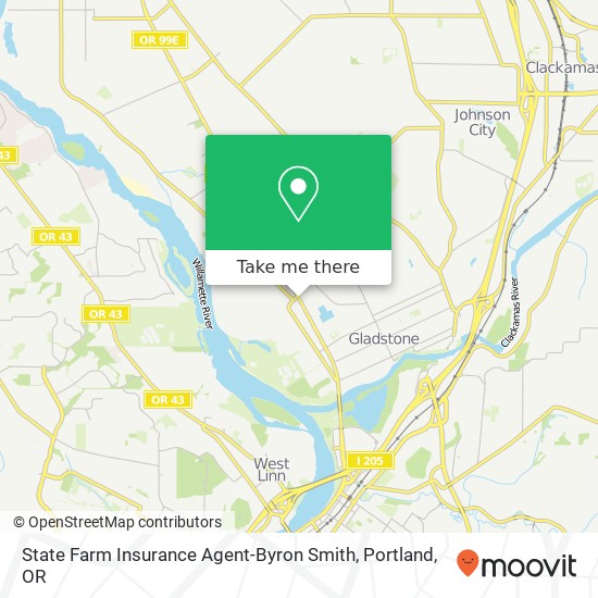 State Farm Insurance Agent-Byron Smith map