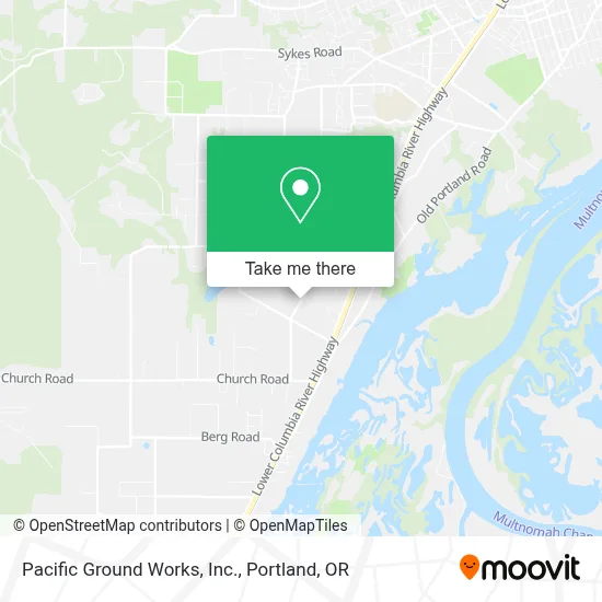 Pacific Ground Works, Inc. map