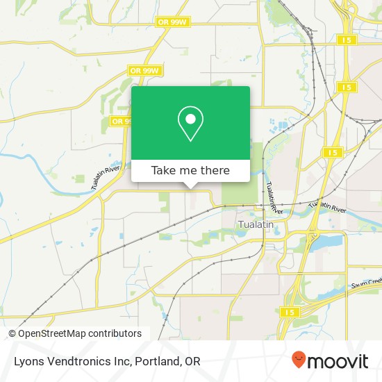 Lyons Vendtronics Inc map