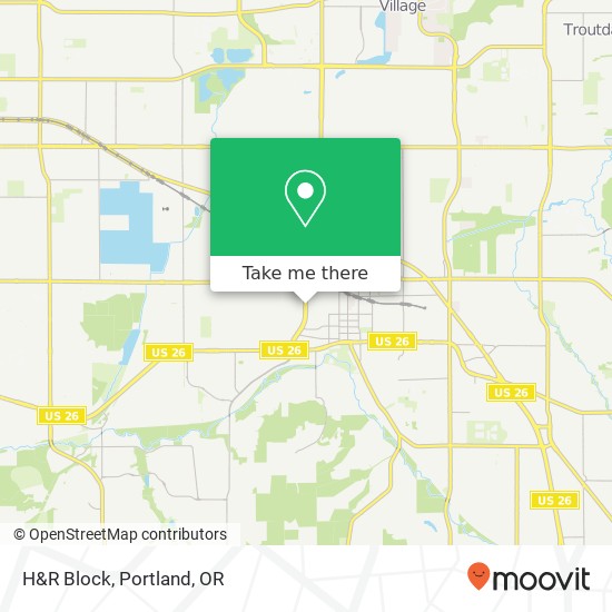 H&R Block map