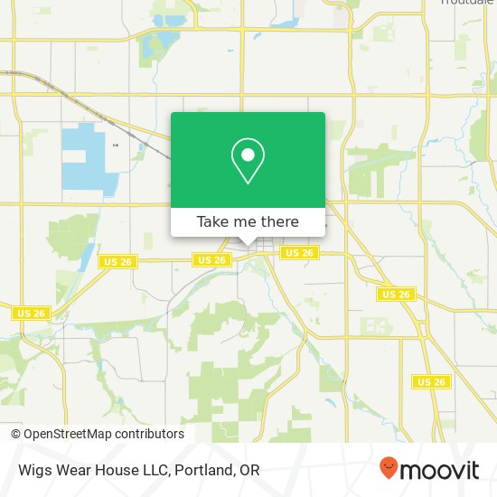 Wigs Wear House LLC map