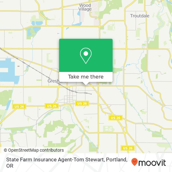 Mapa de State Farm Insurance Agent-Tom Stewart