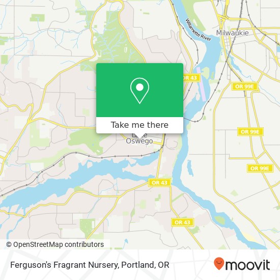Mapa de Ferguson's Fragrant Nursery