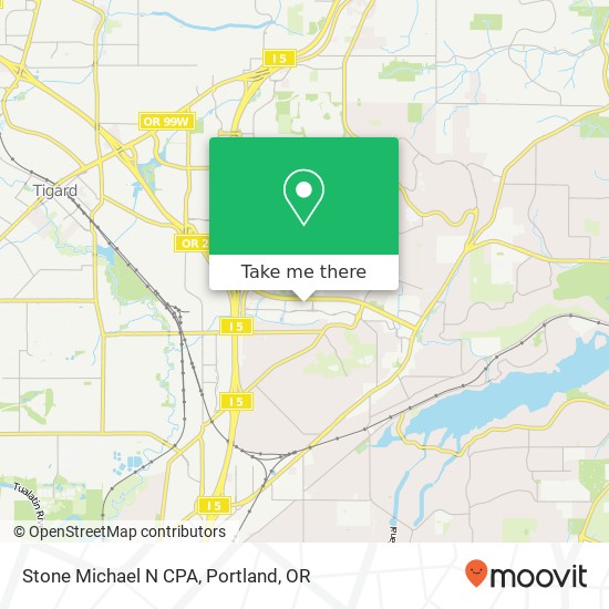 Stone Michael N CPA map