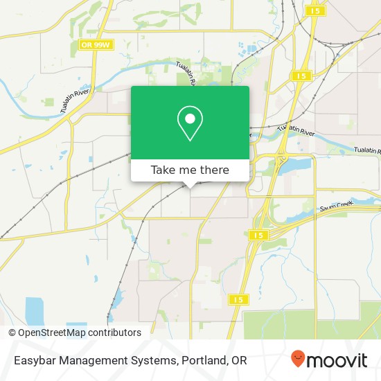 Mapa de Easybar Management Systems