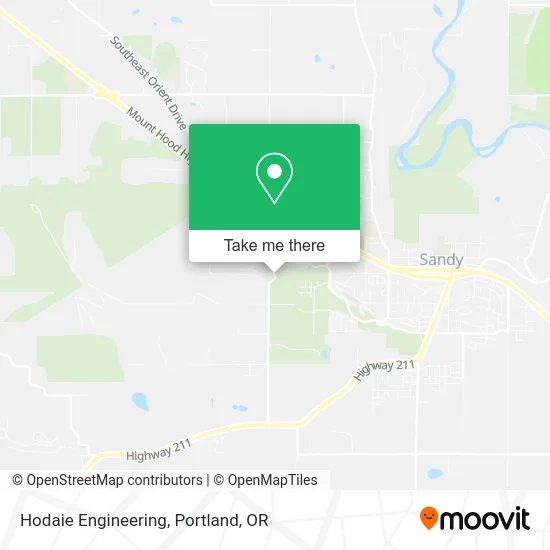 Hodaie Engineering map